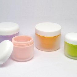 Stylish mono-material cream jar